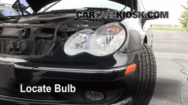 2007 Mercedes-Benz C230 Sport 2.5L V6 FlexFuel Lights Turn Signal - Front (replace bulb)